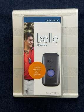 Belle X Series Mobile Medical Alert System with Charging Cradle